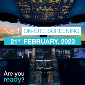 Next on-site screening the 21st February 2023